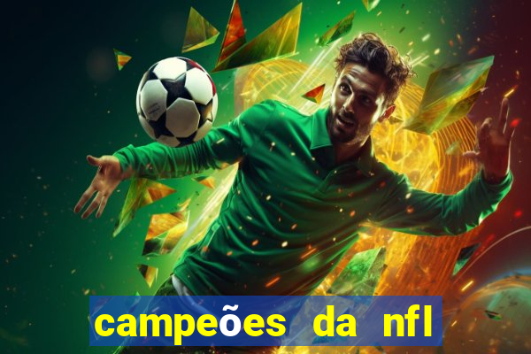 campeões da nfl desde 1920